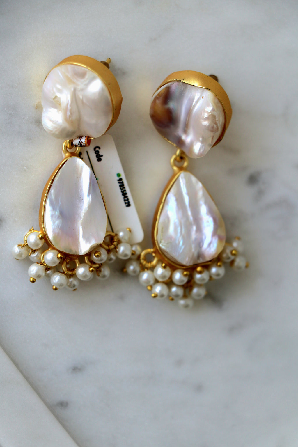 Pearl Reverie Statement Earrings