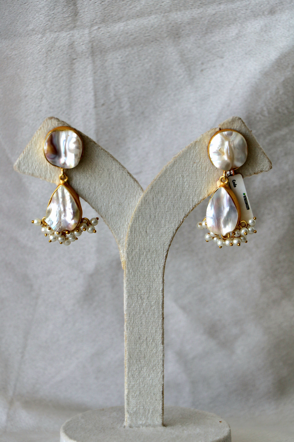 Pearl Reverie Statement Earrings