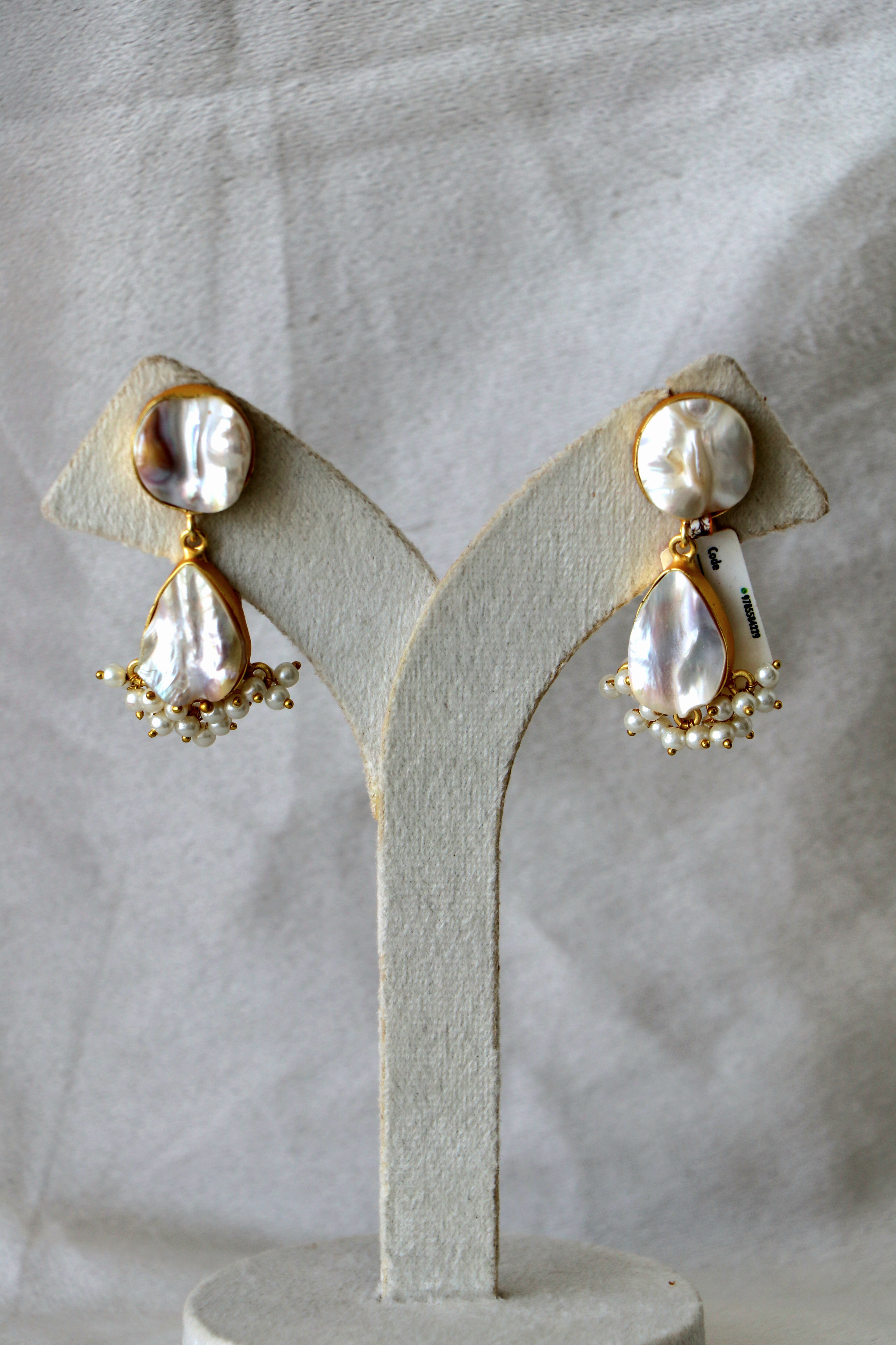 Pearl Reverie Statement Earrings