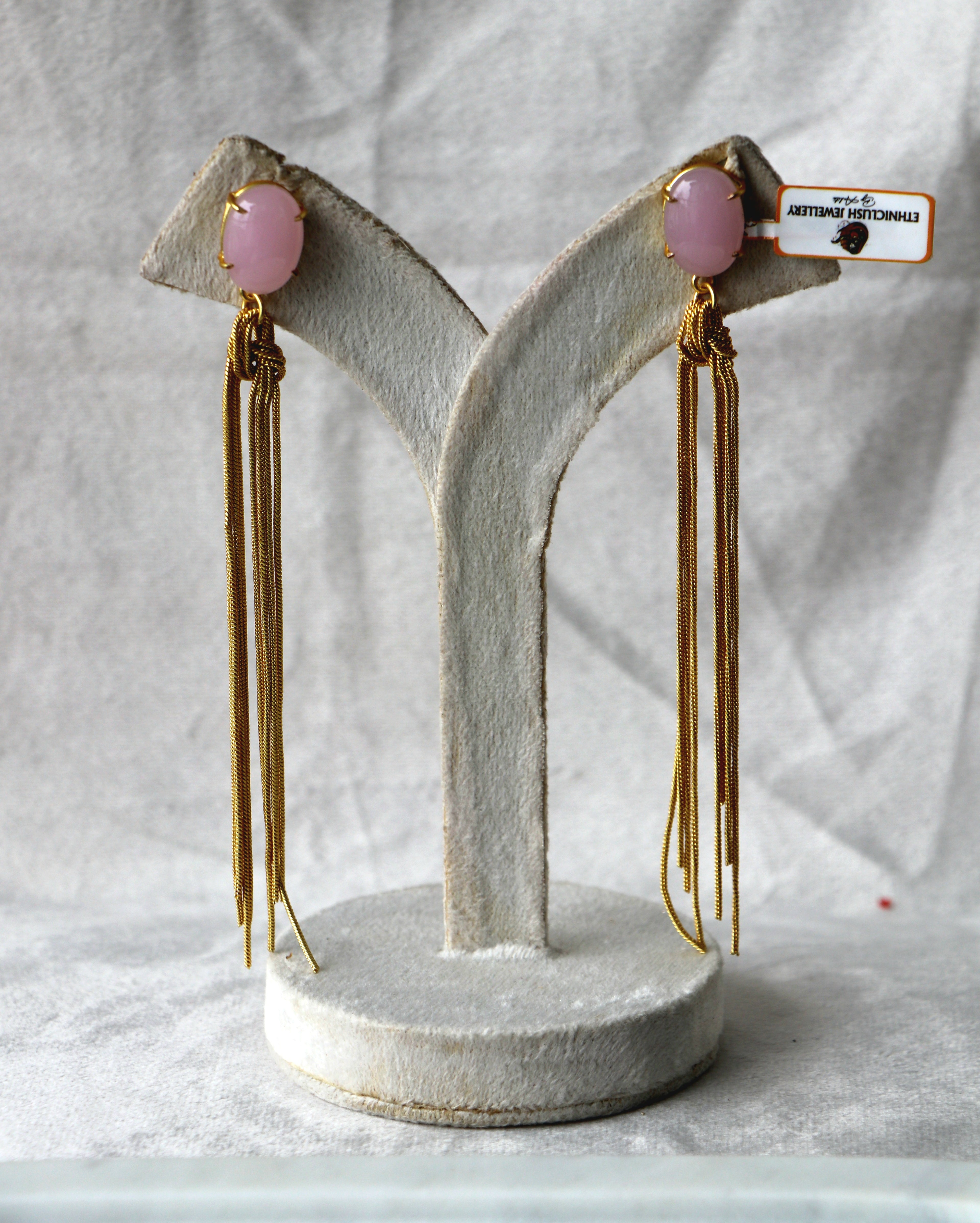 Stone Cascade Earrings