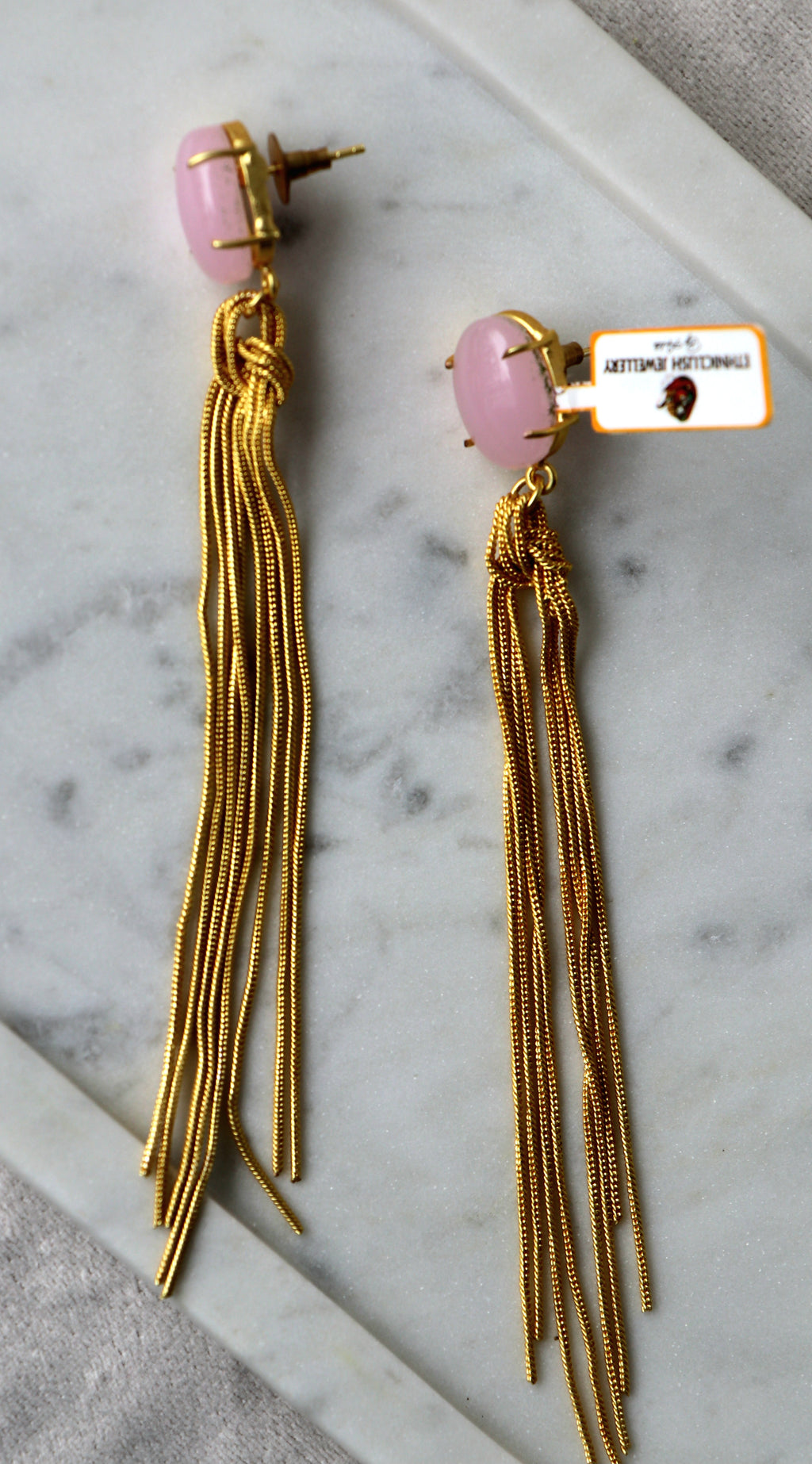 Stone Cascade Earrings