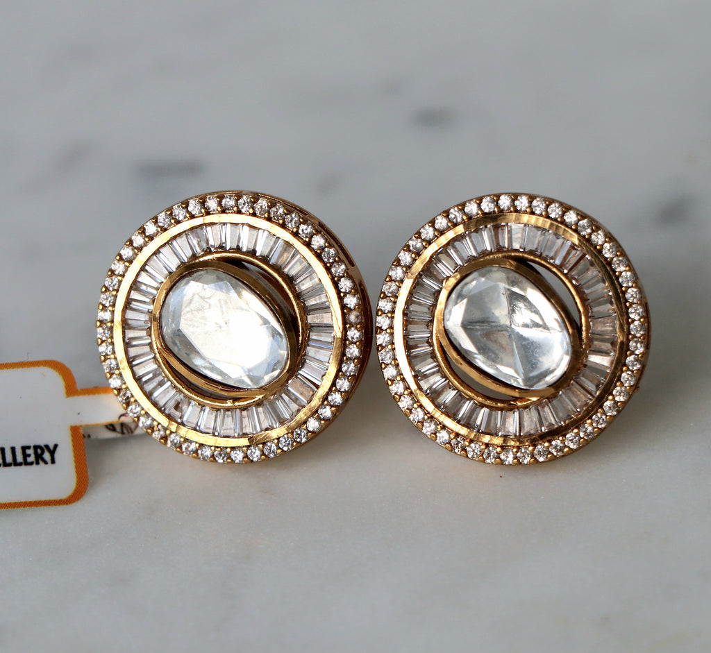 Radiant Halo Oval Earrings