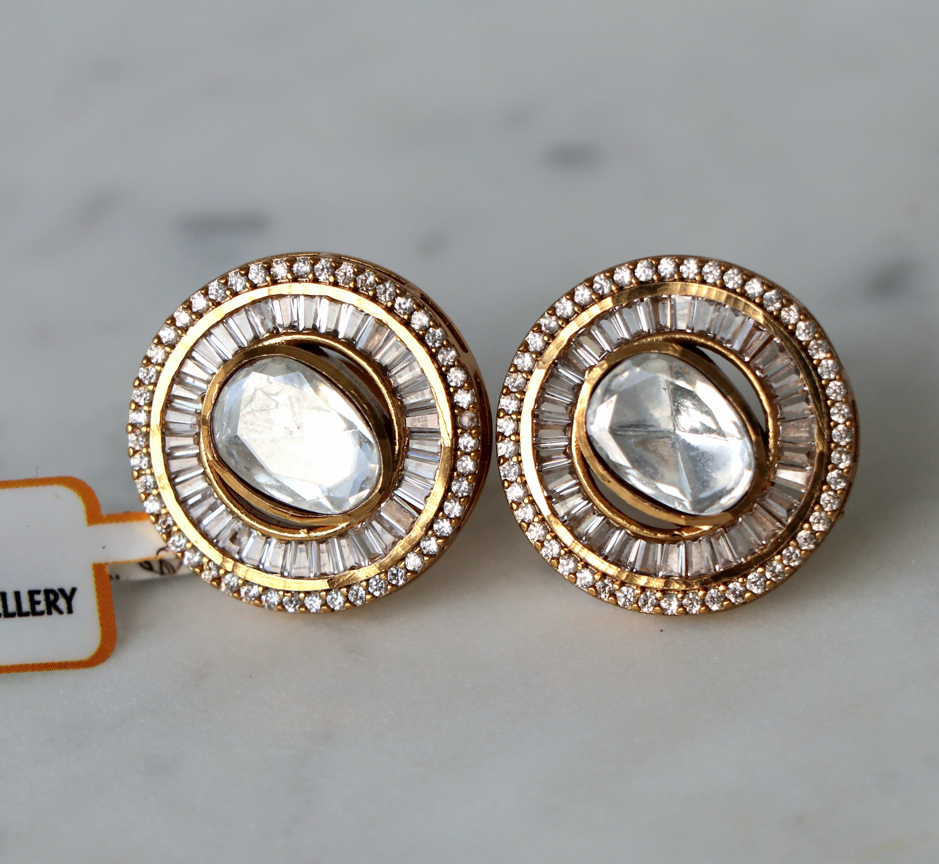 Radiant Halo Oval Earrings