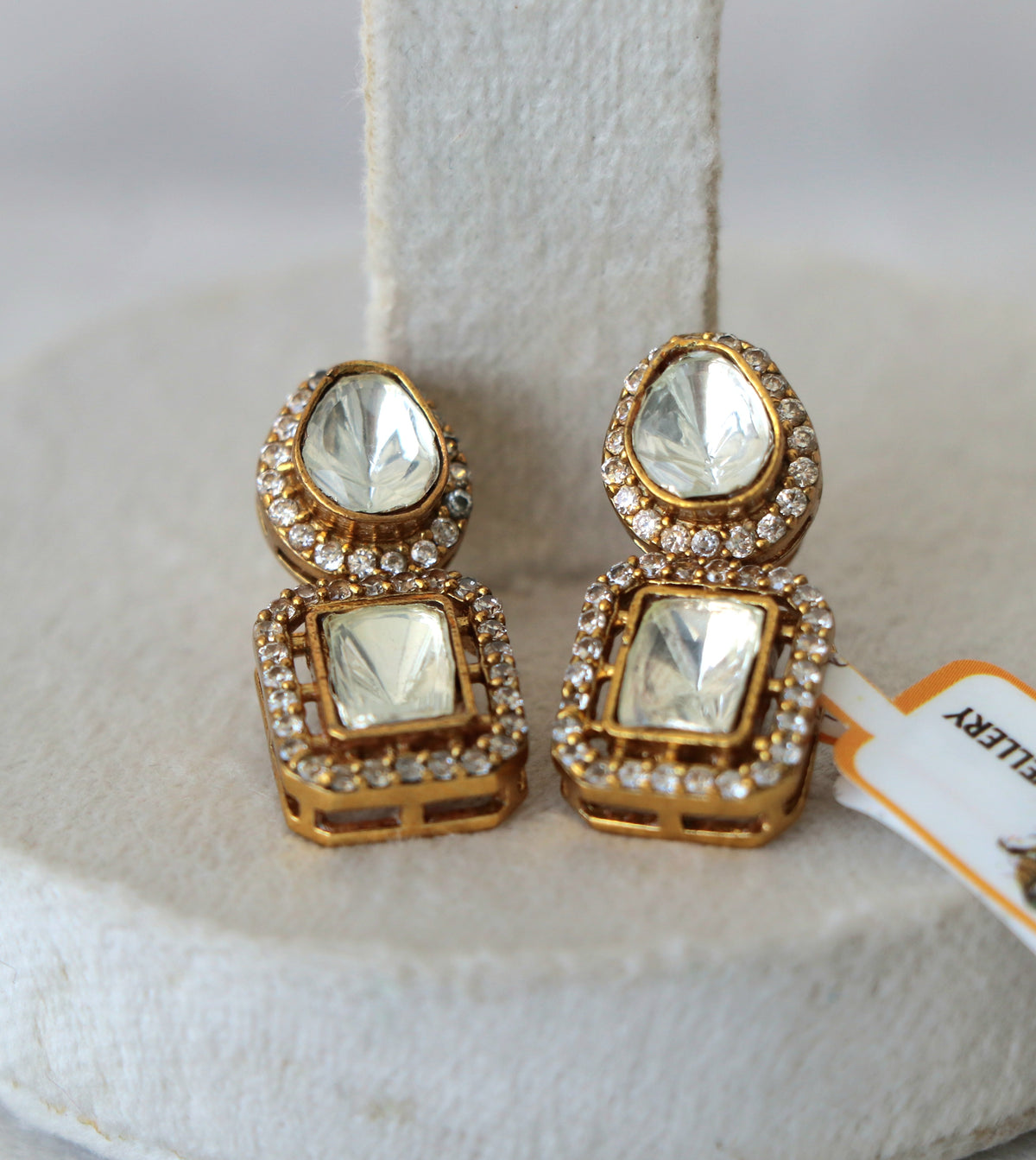 Radiant Twinstone Earrings