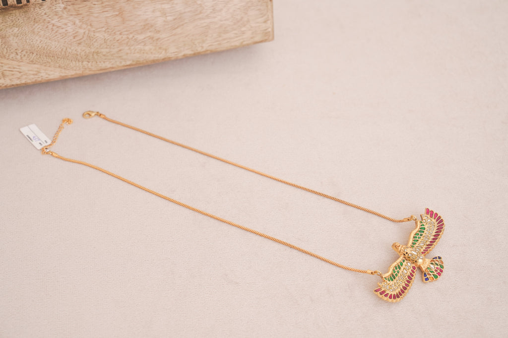 Garuda inspired Jadau Kundan Pendant