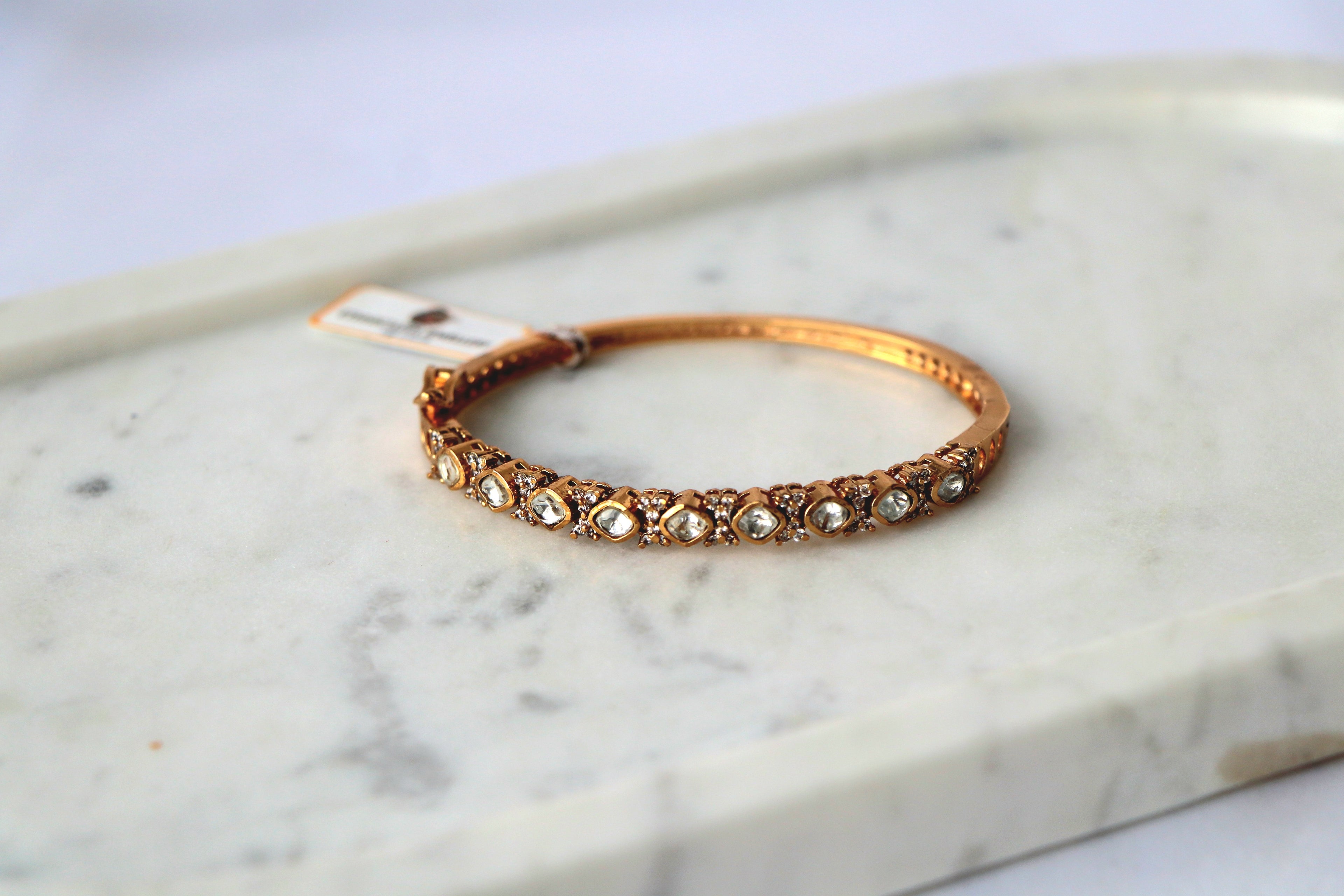 Regal Minimal Polki Kundan Bracelet