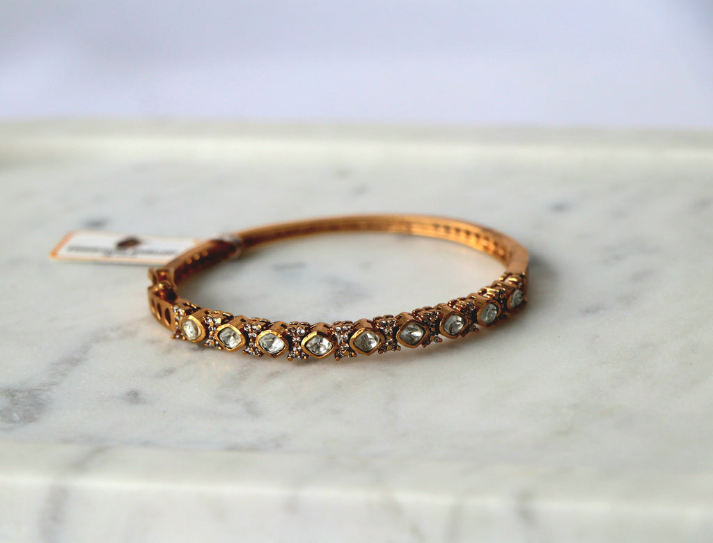 Regal Minimal Polki Kundan Bracelet