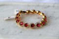 Regal Ruby Cascade Tennis Bracelet