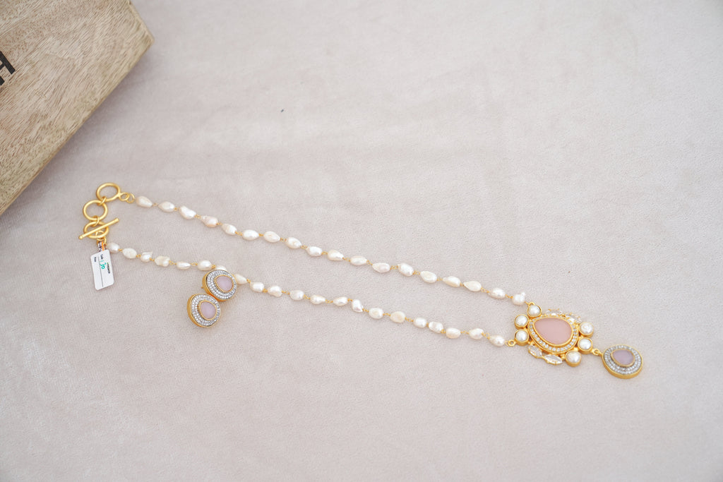 Rose Quartz  Pearl Radiance Set