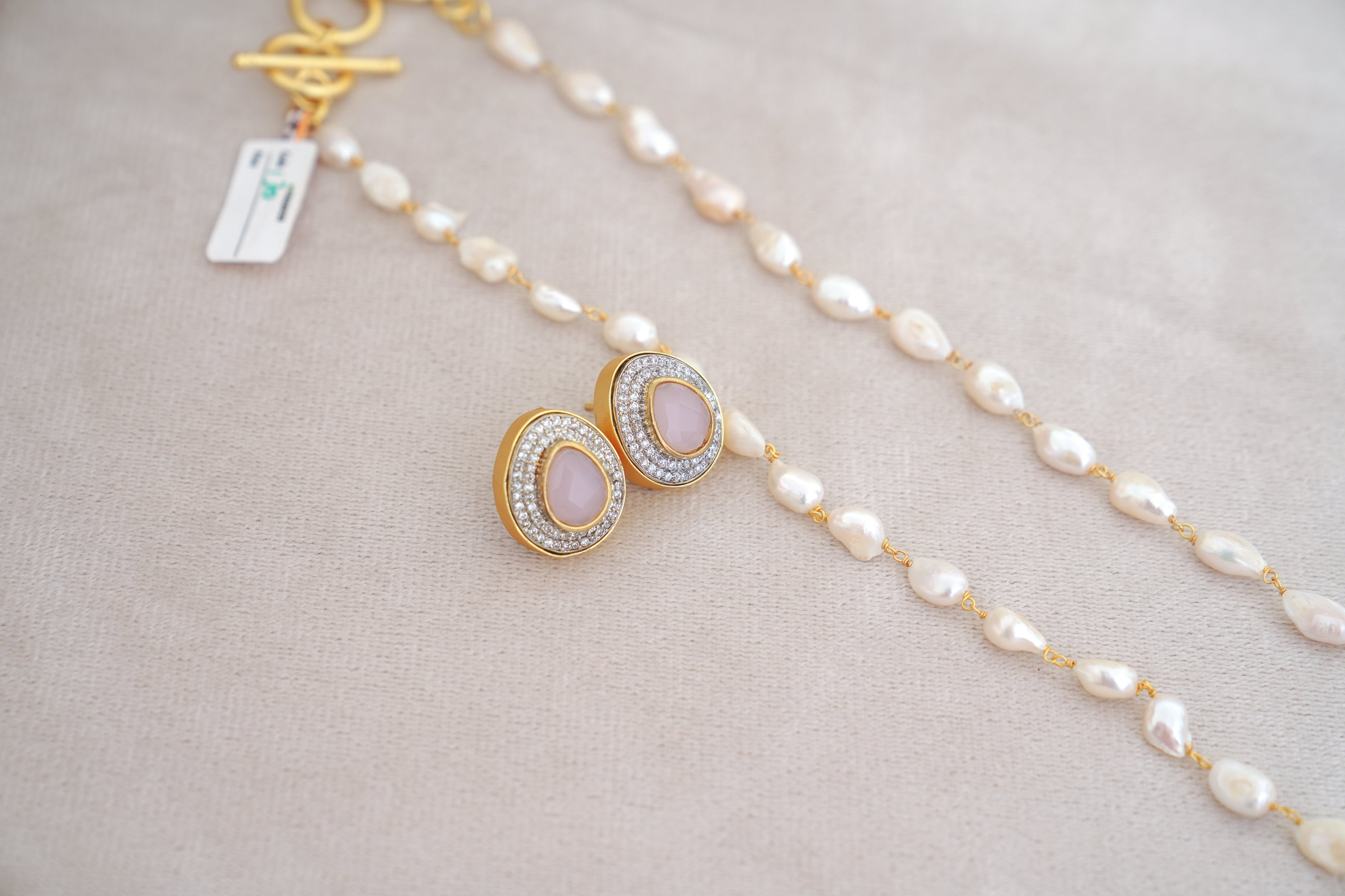 Rose Quartz  Pearl Radiance Set
