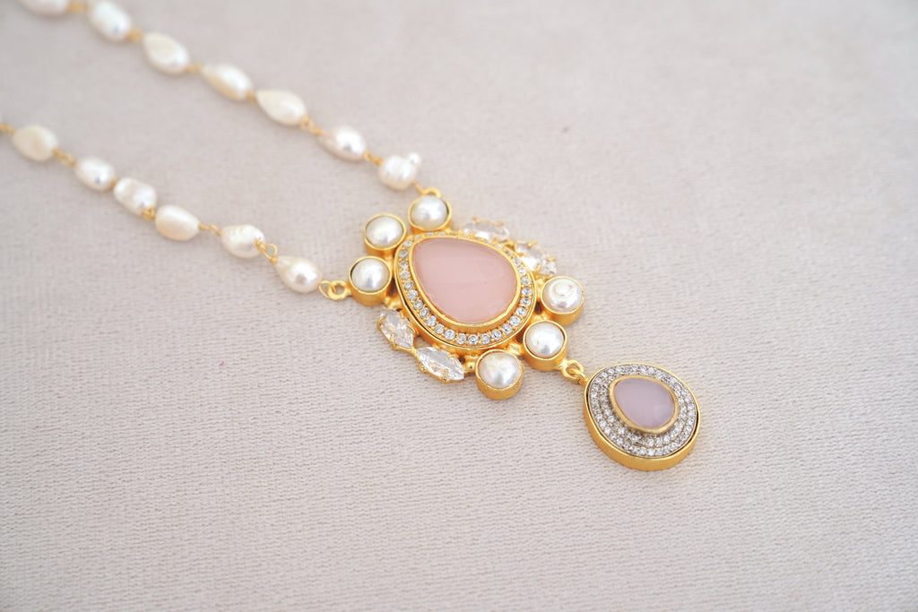 Rose Quartz  Pearl Radiance Set