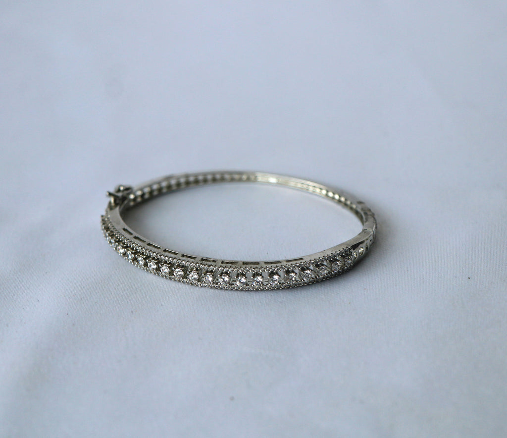 Starlight Serenade CZ Tennis Bangle