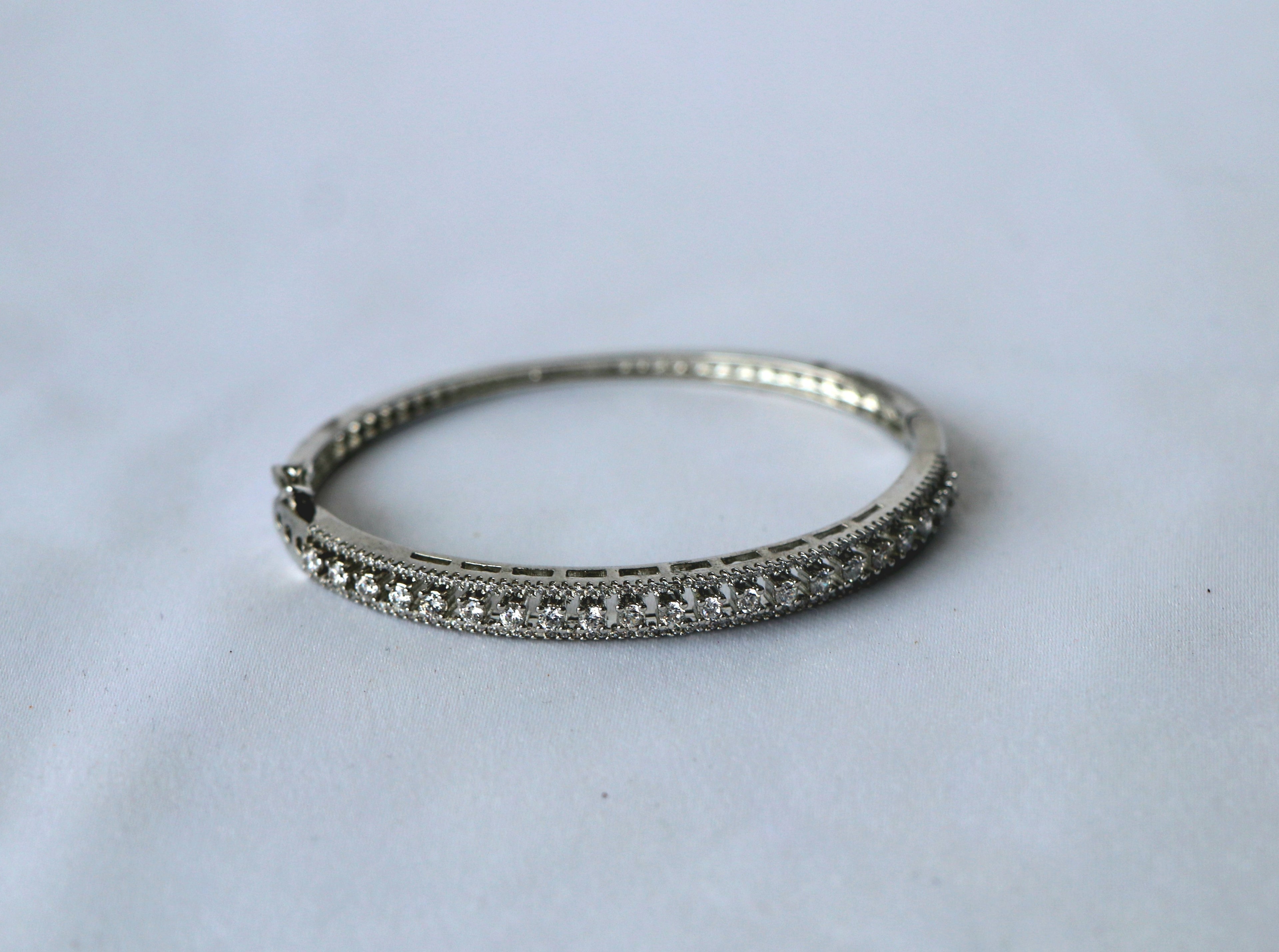 Starlight Serenade CZ Tennis Bangle