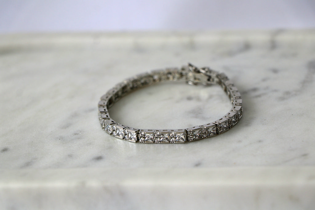 Starlight Serenade Tennis Bracelet