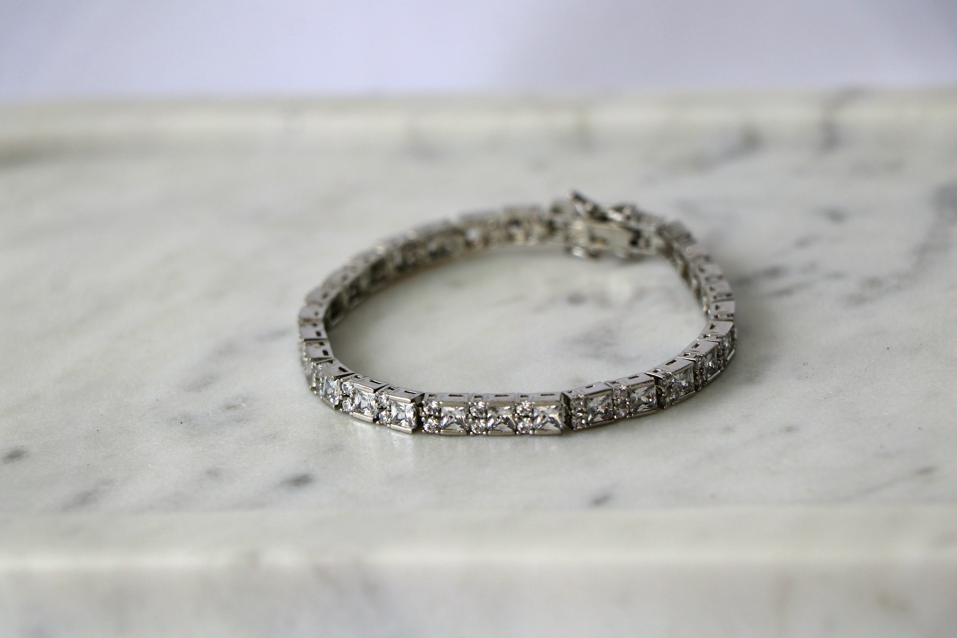 Starlight Serenade Tennis Bracelet