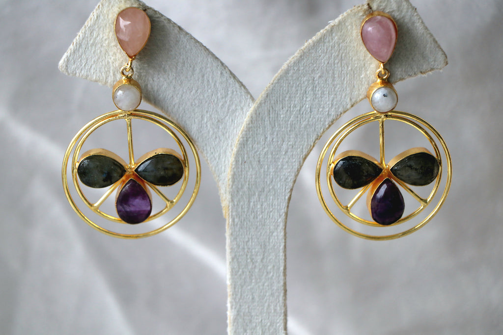 Trinity Bloom Earrings