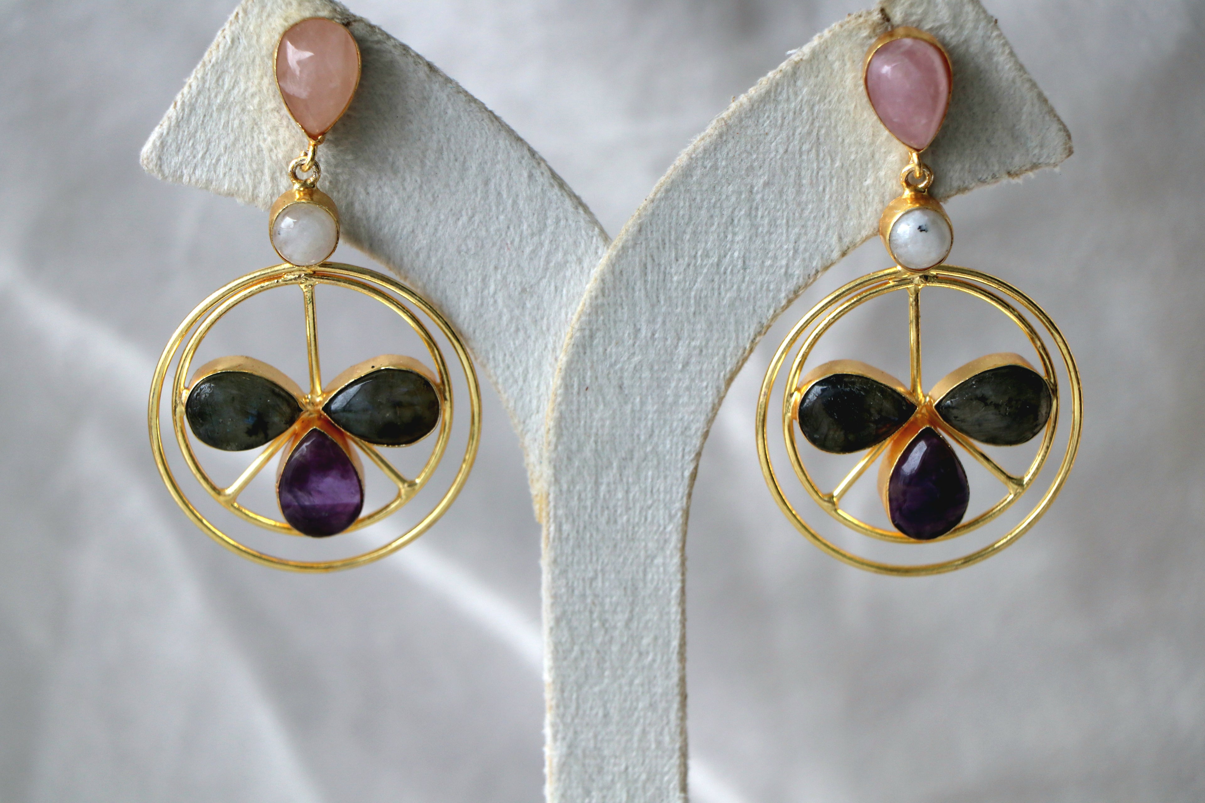 Trinity Bloom Earrings