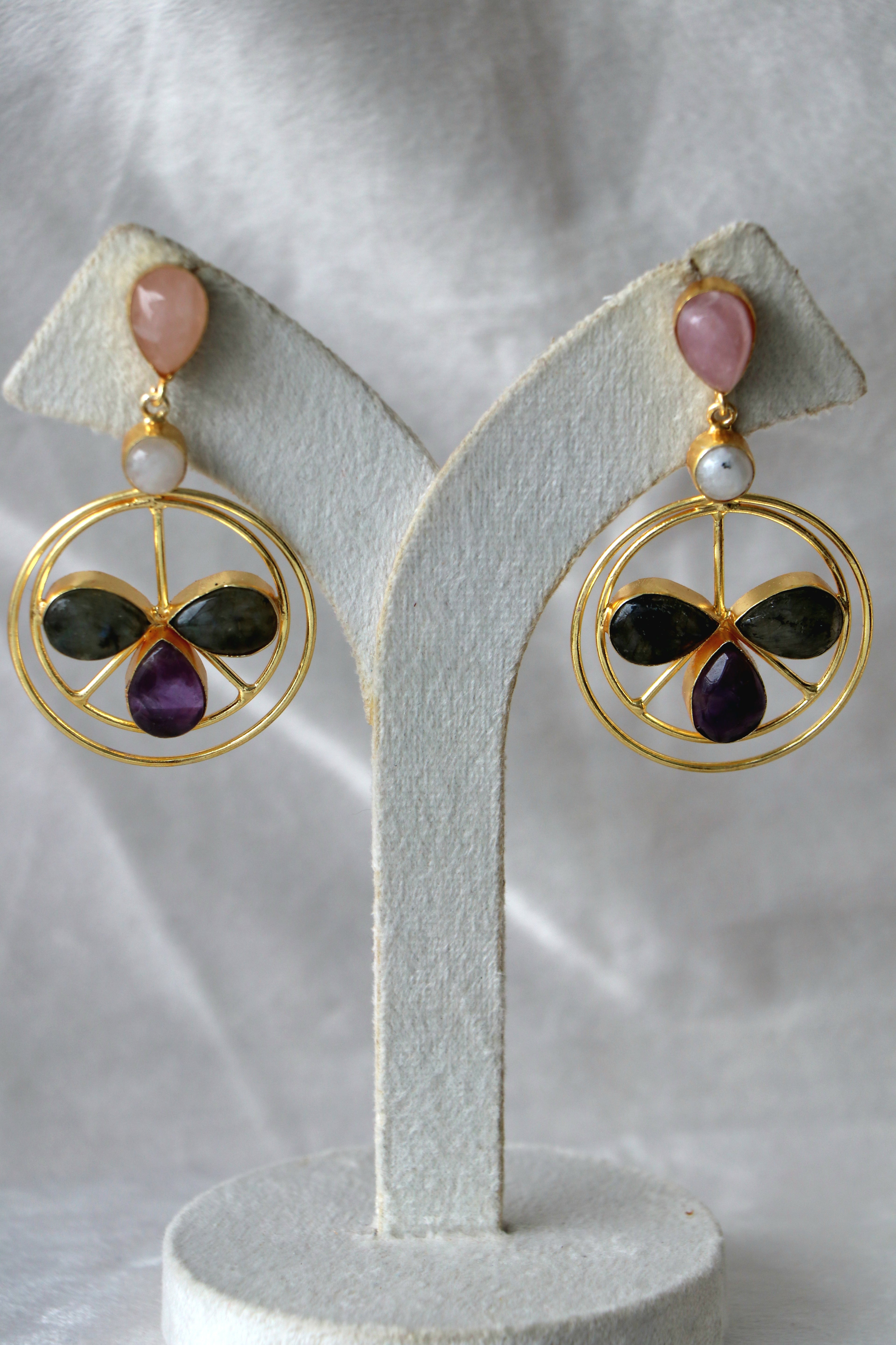 Trinity Bloom Earrings