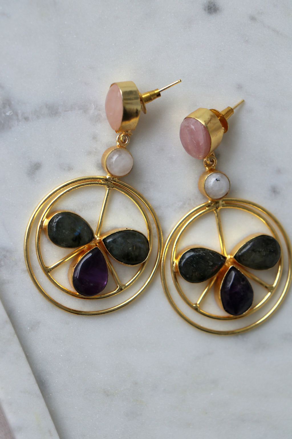 Trinity Bloom Earrings