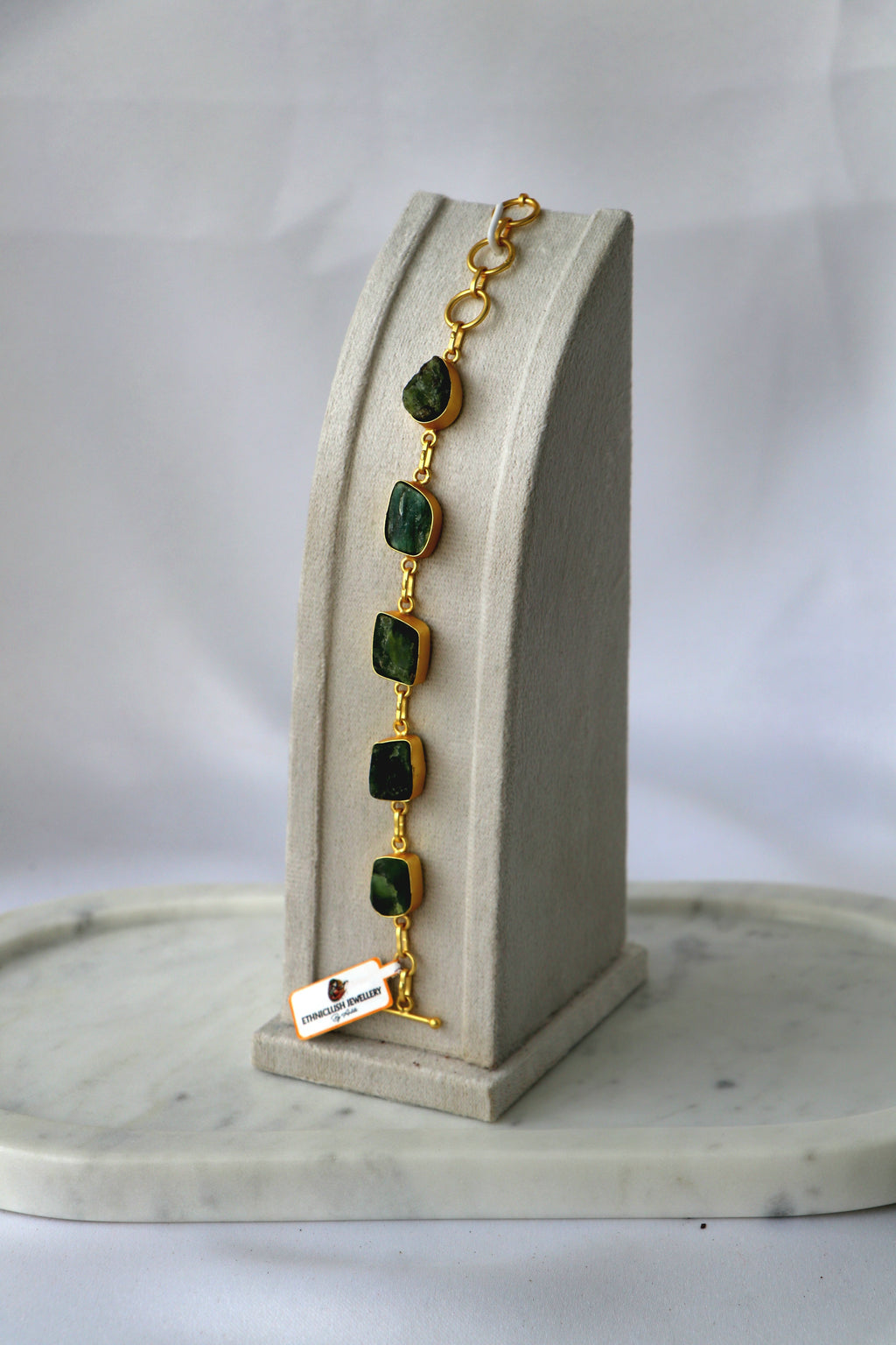 Raw Gemstone Bracelet