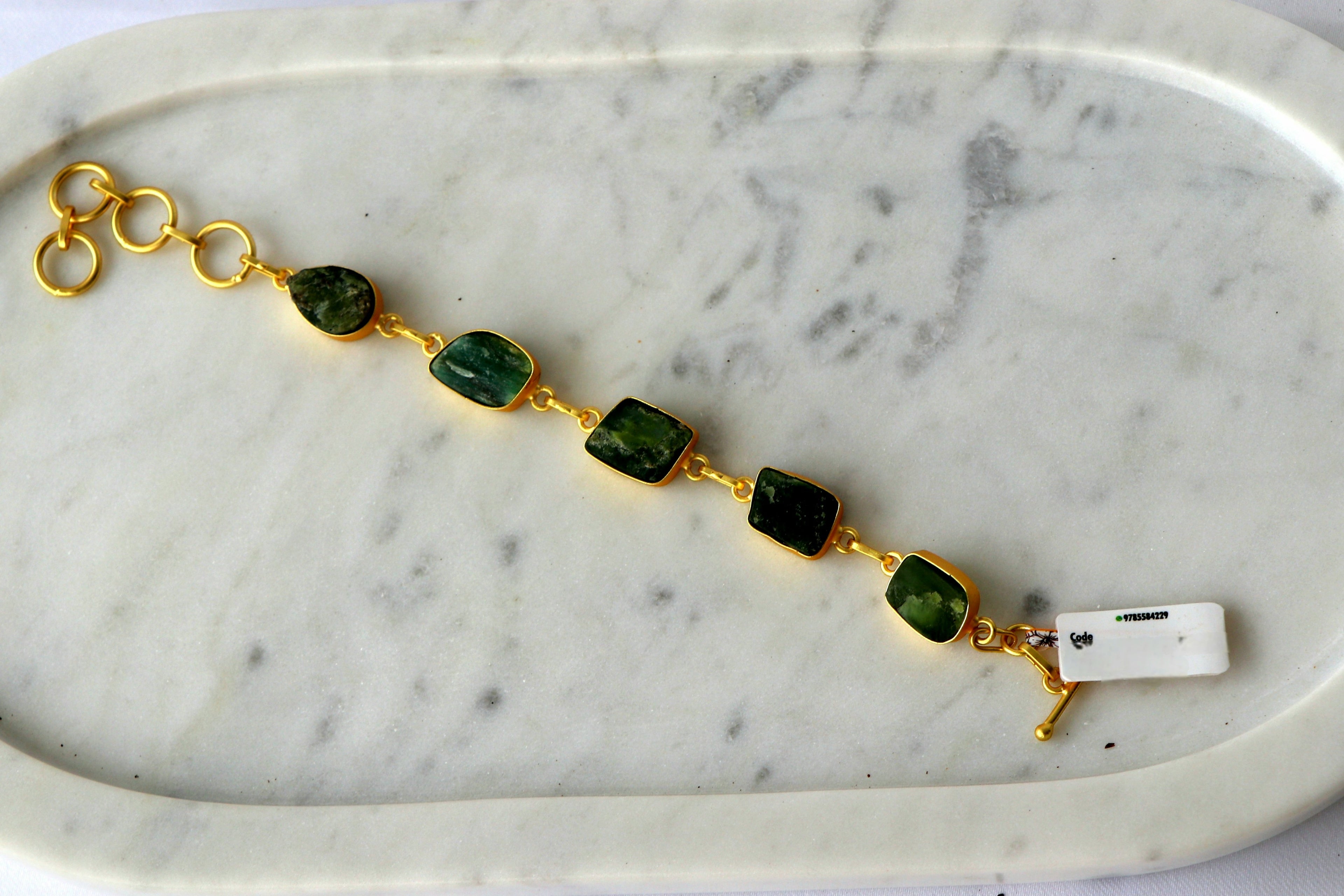 Raw Gemstone Bracelet