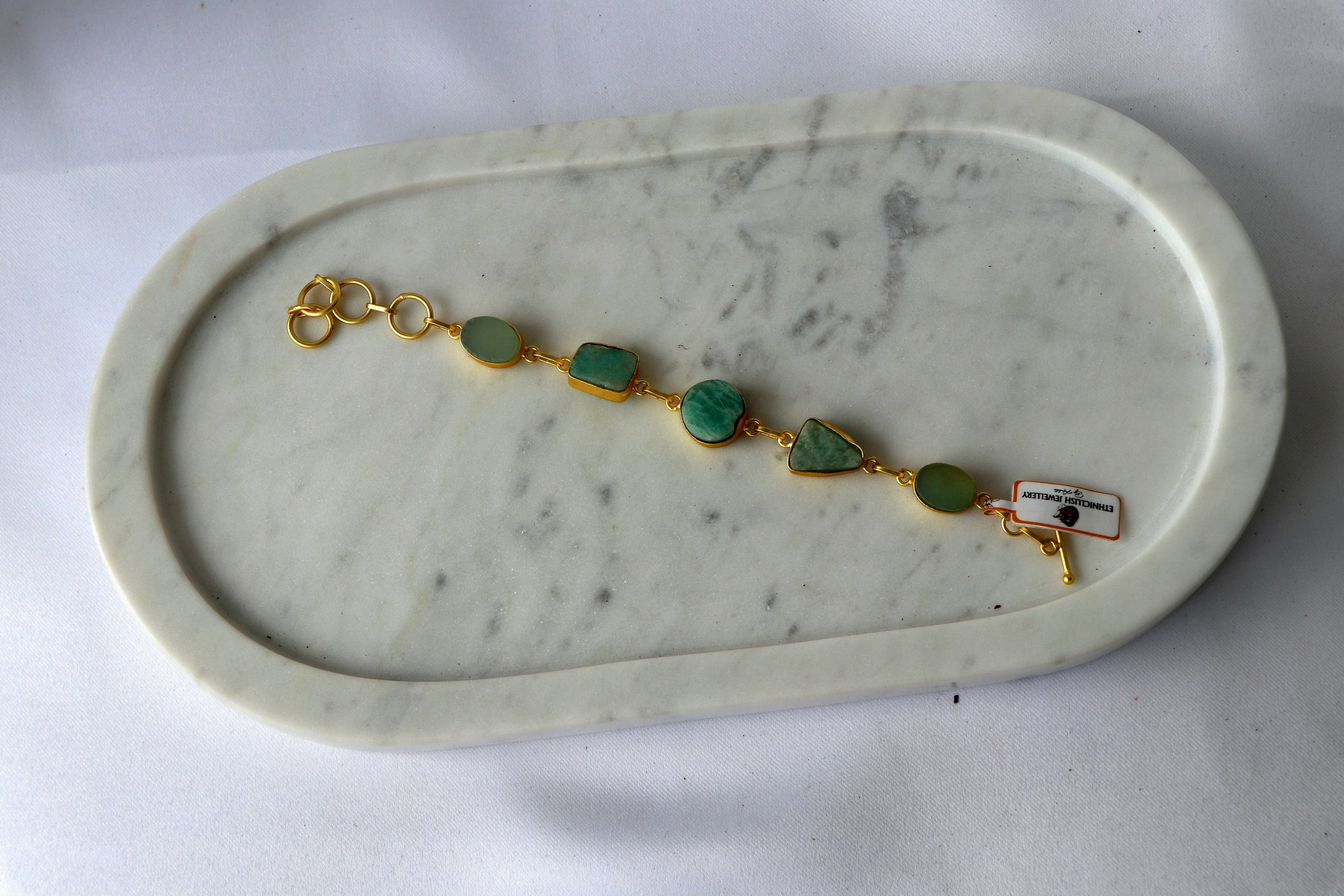 Raw Gemstone Bracelet