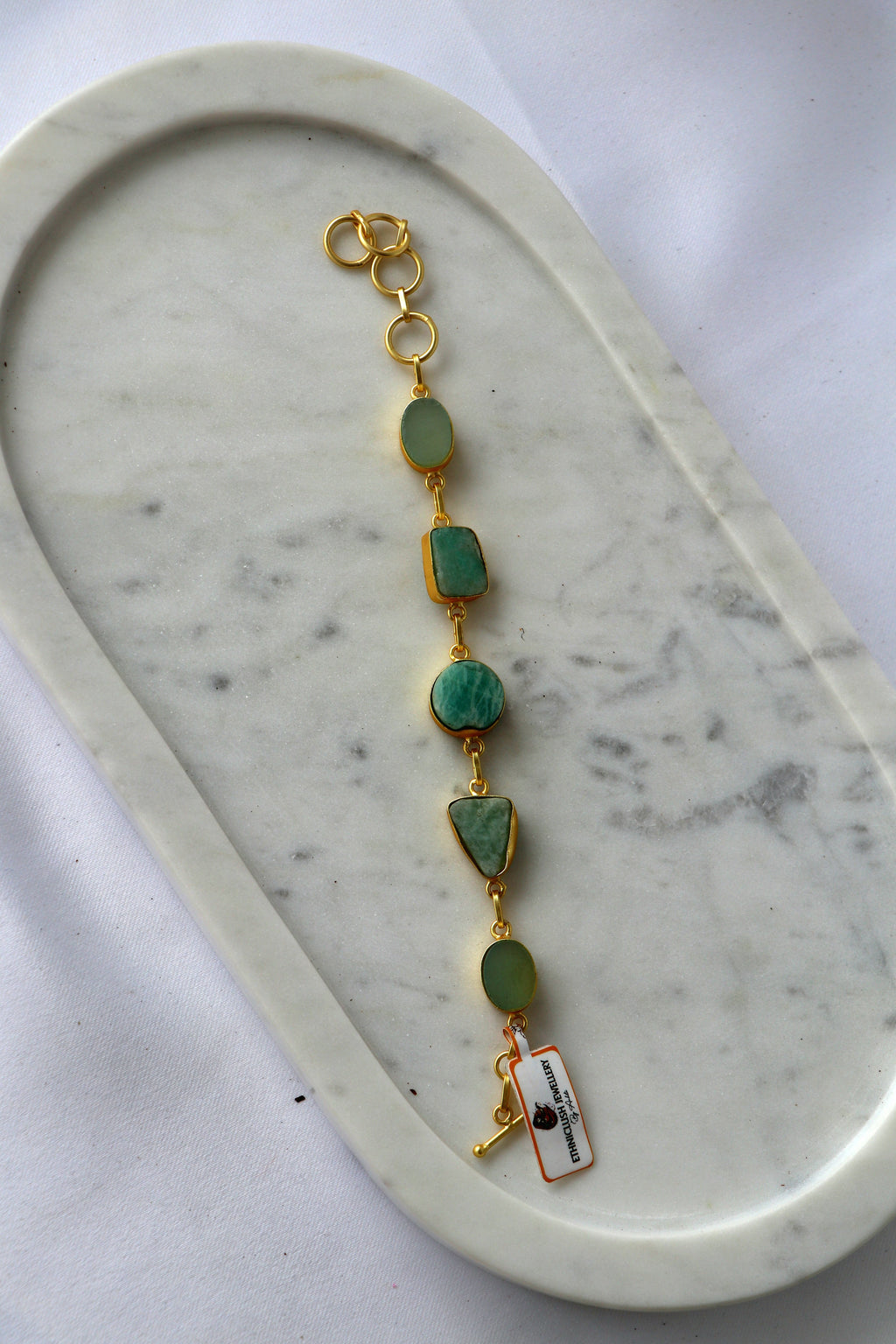 Raw Gemstone Bracelet