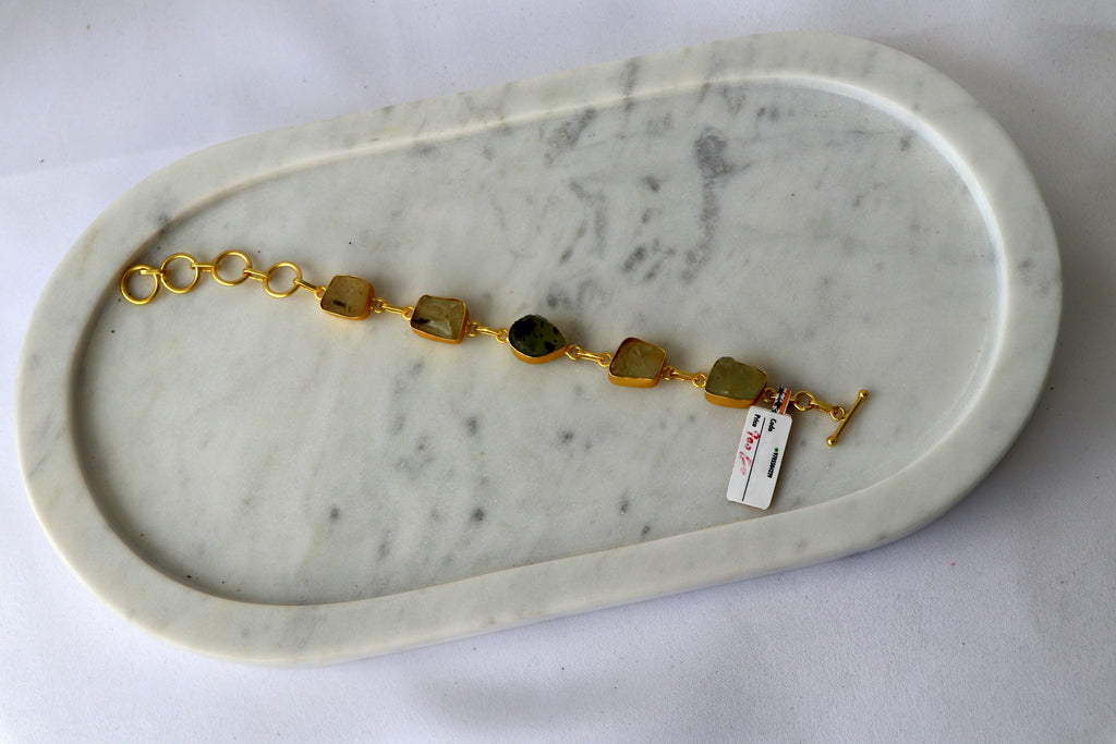 Crimson Onyx Cascade Bracelet