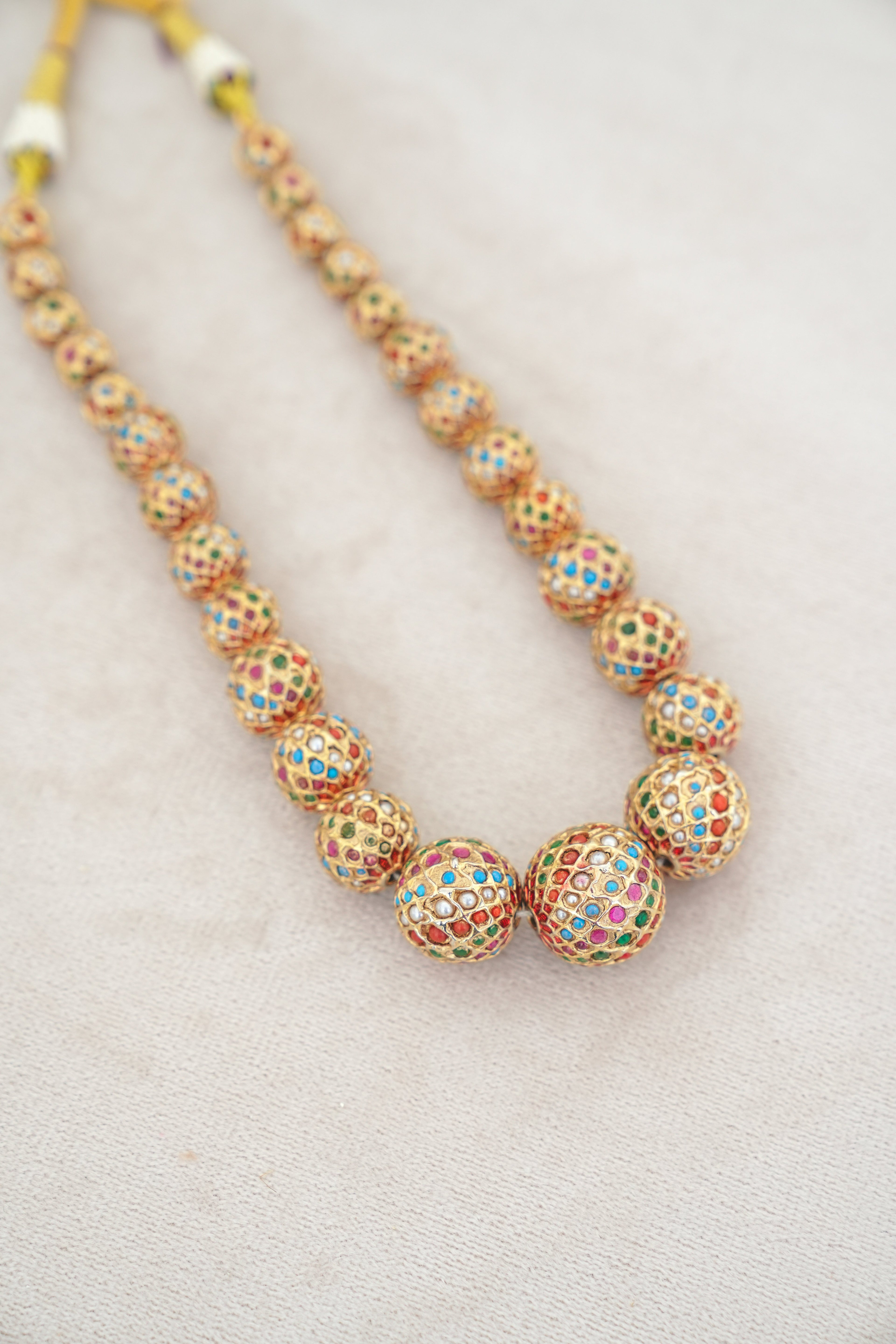 Vibrant Gemstone Symphony Necklace