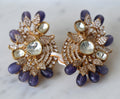 Chalcedony Bloom Statement Earrings